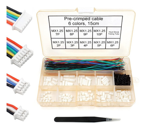 Conectores De Paso De 0.049 in Y Cables Preengarzados Compat