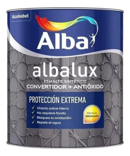 Albalux 2 En 1 Forja Esmalte + Convertidor 1l Alba - Davinci