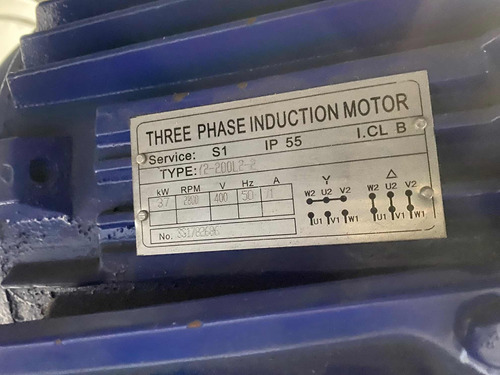 Motor Eléctrico Trifásico Kw37 2800 Rpm