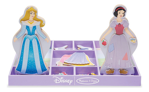 Set De Disfraz Magnético De La Bella Durmiente Y Blancanieve