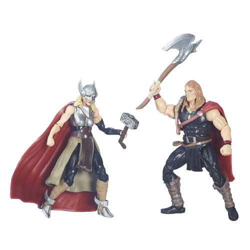 Marvel Universe Thor Odinson & Jane Foster Imperdible Pack!