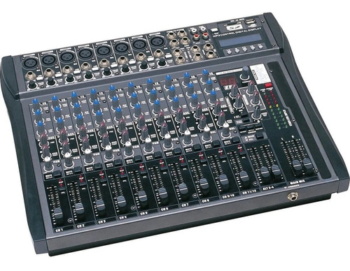 Consola De 12 Canales Moon Mc12usb Fx Usb Sonido Interface 