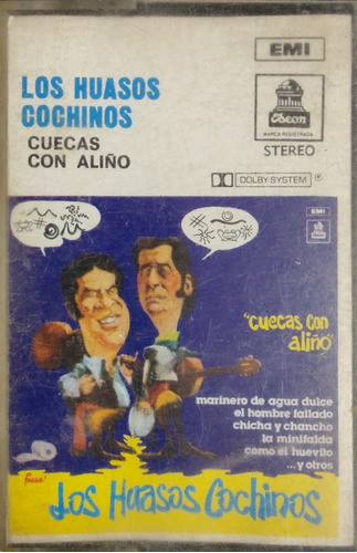 Cassette De Los Huasos Cochinos Cuecas Con Aliño (1688
