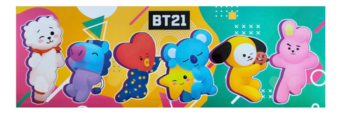 Bts Set A De 4 Posters Largos Plastificados Jin Suga Rm 82cm