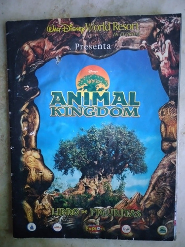 Album Figuritas Animal Kingdom, Completo, Del 2001.