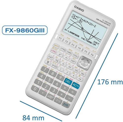 Imagen 8 de 10 de Calculadora Cientifica Graficadora Casio Fx-9860 Giii