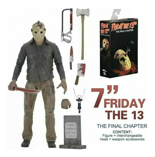 Viernes 13: El Último Capítulo Jason Acción Figura Modelo