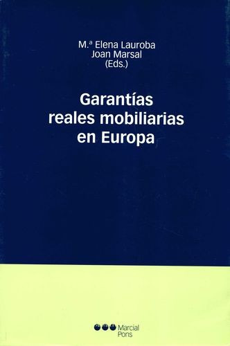 Libro Garantías Reales Mobiliarias En Europa