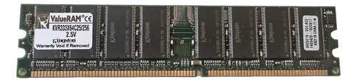 Memoria Dimm Ram Kingston Valueram 256mb Drr 333 (Usado)