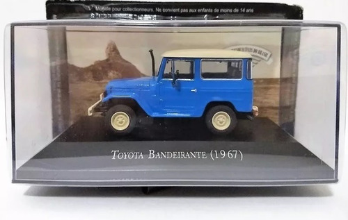 Miniatura Toyota Band. 1967. Carros Inesquec. Do Brasil # 