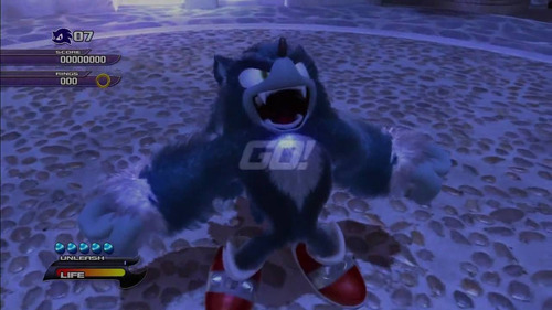 Sonic Unleashed Sega Ps3 Mídia Física (usado) (Usado)