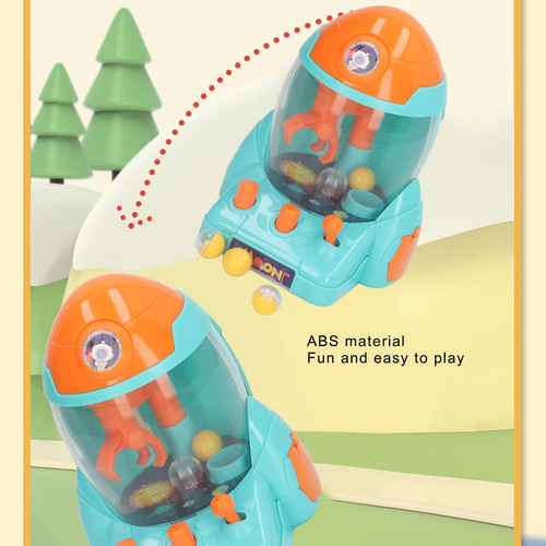 Mini Máquina De Juego Espacial Portátil Para Niños Azul