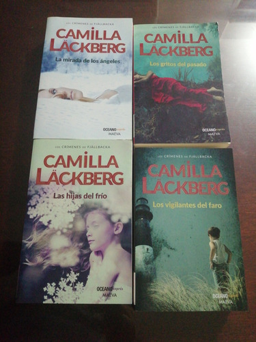Saga De Libros Camila Lackberg. Como Nuevos