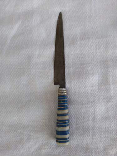 Cuchillo Solingen Wesser Acero Carbono Alemán Hoja 17 Cm (Usado)