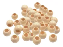 Comprar 100 Cuentas De Madera, Cuentas Espaciadoras Sueltas, Bolas