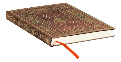 Cuaderno Paperblanks Primer Folio Midi Rayado Marrón