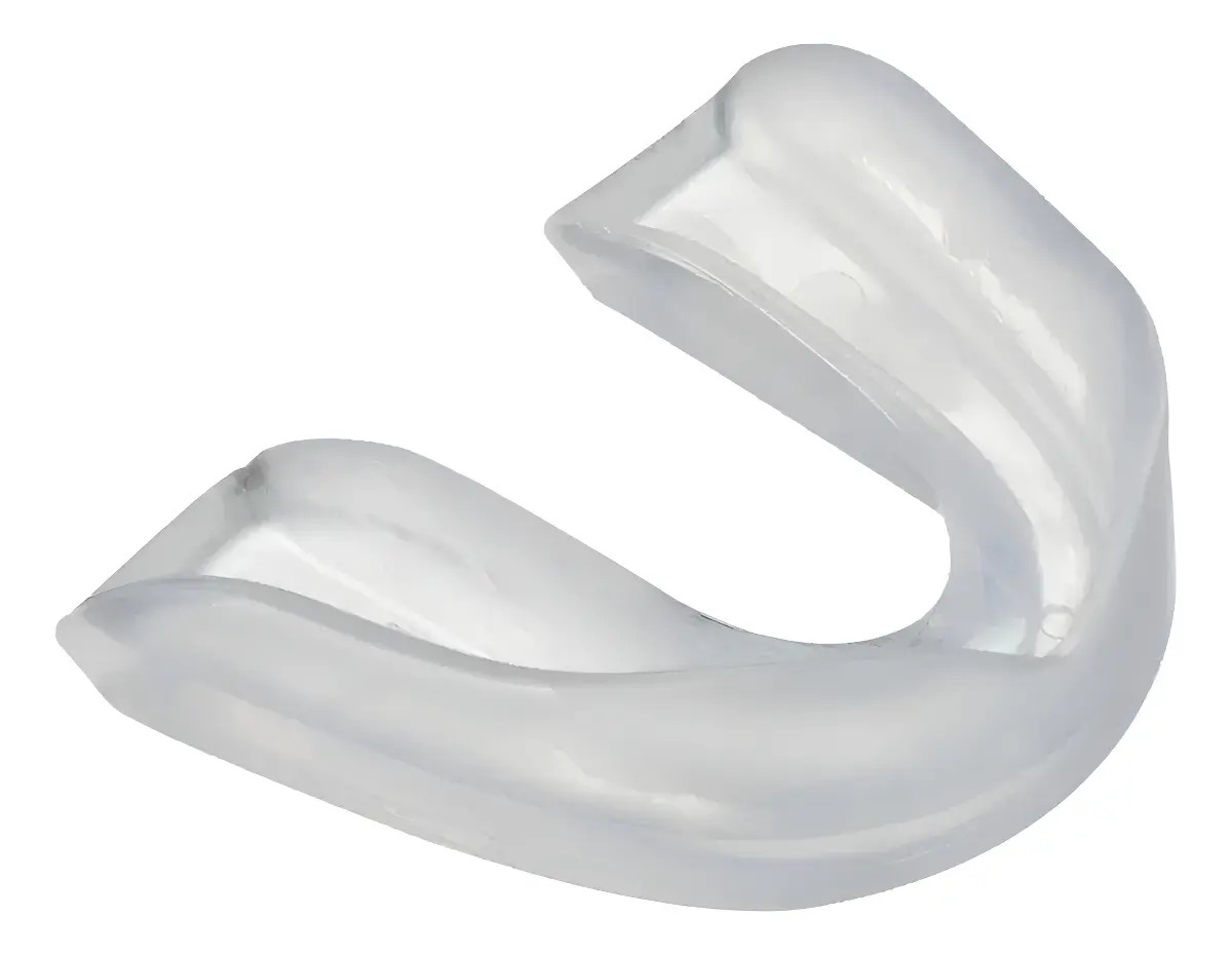 Protetor Bucal Simples Dogma Moldável EVA para Lutas e Futebol Cor Transparente