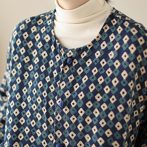 Chaqueta Holgada De Algodón Con Capucha Para Mujer Y Abrigo