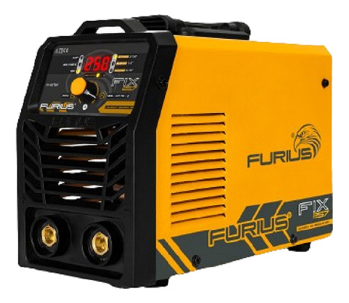 Furius Fix 251 Bi Voltaje 110/220 Soldadora Inversor 250 Amp Color Amarillo