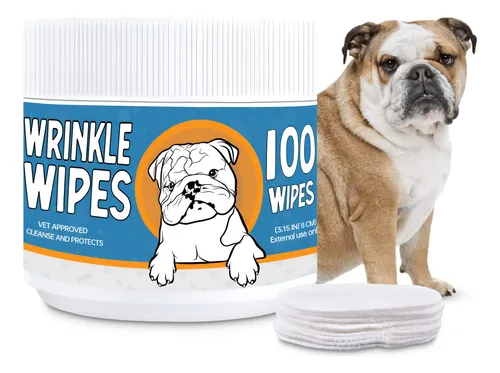 Toallitas Antiarrugas Para Perros - Limpieza Suave Y Efectiv