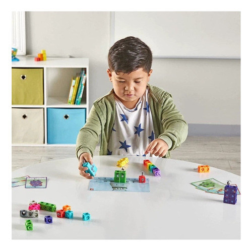 Conjunto De Actividades Hand2mind Mathlink Cubes Numberblock