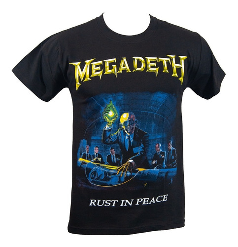 Imagen 1 de 4 de Megadeth Remera Rust In Peace Algodón - Dave Mustaine
