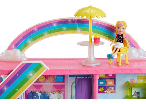 Polly Pocket Set De Juego Centro Comercial Dulces Sorpresas