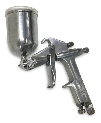 Imagen 3 de 6 de Pistola Para Pintar 400 Ml Lusqtoff 50 Psi Tipo Aerografo