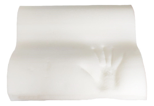 Almohada Memory Foam Ortopédica Extra Suave Color Blanco