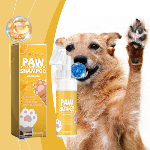 Limpiador En Espuma Para Patas De Mascotas, Cuidado De Limpi