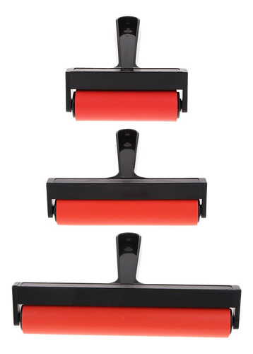 Rodillo Brayer De Goma De 4 Pulgadas Para Grabado, Para