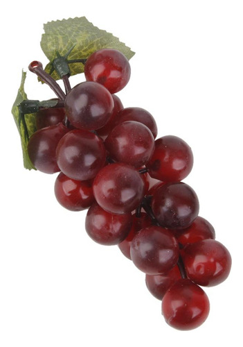 6 Artificial Faux Plástico Fruta Bosquejo Prop Una