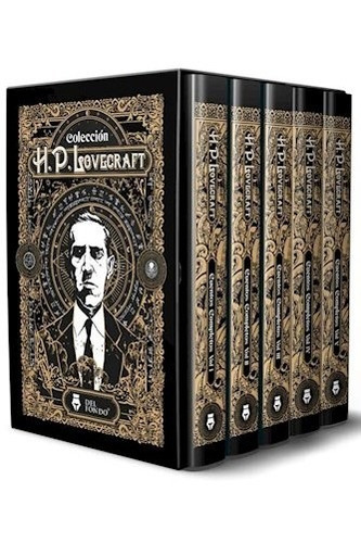 Libro Cuentos Completos De H.p. Lovecraft (5 Volumenes) De H