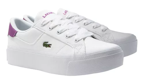 Zapatillas Lacoste Ziane Plus Grand 07211 Mujer Blanca, Solo Deportes