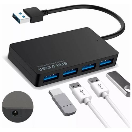 Conector Múltiple Usb 3.0 De 4 Puertos