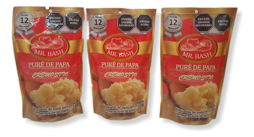 Pure De Papa Holandes Mr Bash 3 Piezas De 160 G C/u