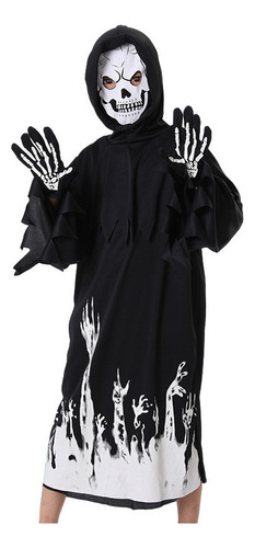 Halloween Scythe Glow-in-the-dark Grim Reaper Costume