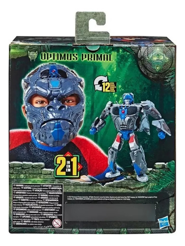 Transformers Rise Of The Beast Mascara 2en1 Optimus Primal