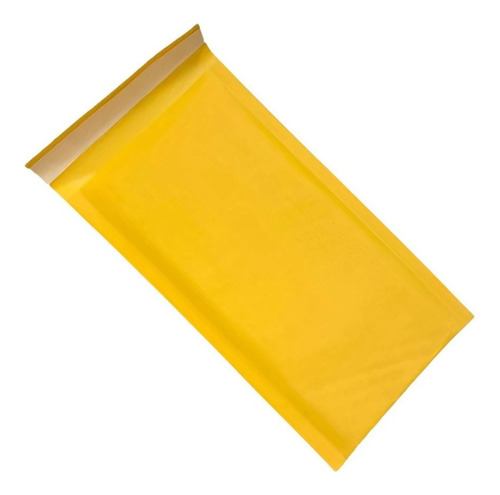 100 Sobres Burbuja Adhes 13 X 23cm Bubble Mailers Amarillo