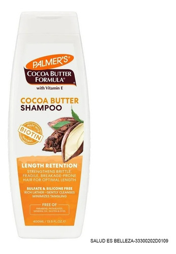 3 Pza Shampoo Palmer's Cocoa Butter Formula Cocoa Butter Ret