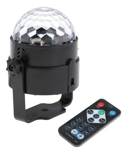 Y Bola De Cristal Led Usb For Navidad, Cumpleaños, Bar, Dj