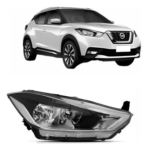 Optica Nissan Kicks 2017 2018 2019 2020 Electrica S/ Drl