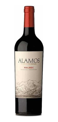 Vinho Alamos Malbec 750 Ml Kit Com 03 Un