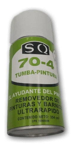 Removedor Sq Tumba Pintura 70-4 Lata 354 Cm3 Tienda Fisica 