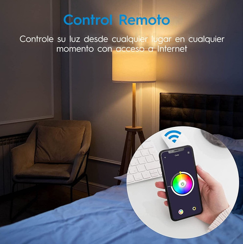 Foco Inteligente Wifi - Apple Homekit, Alexa Y Google