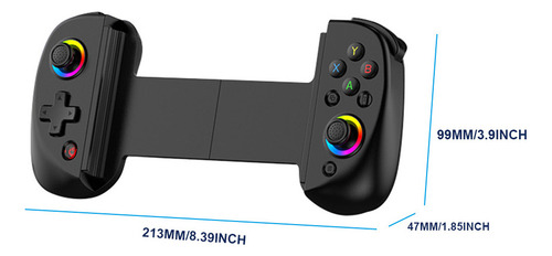 Joystick Telescópico De Control De Juegos D8 Con Luz Rgb