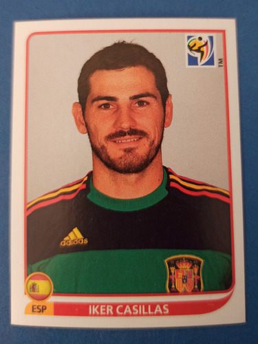 Iker Casillas Panini South Africa 2010