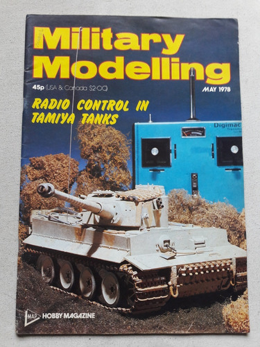 Revista Military Modelling Nº 5 Vol 8 Mayo 1978 - Modelismo