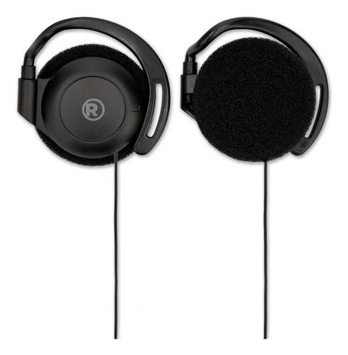 Audífonos Alámbricos Rs-2303 Radioshack Color Negro
