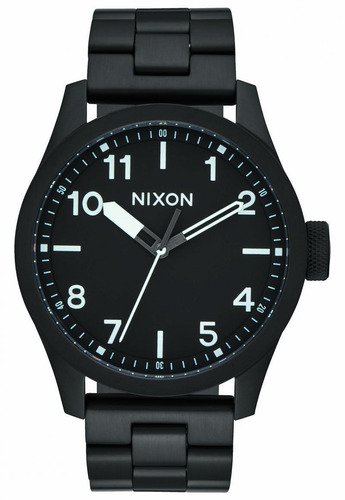Reloj Safari Negro/blanco Nixon